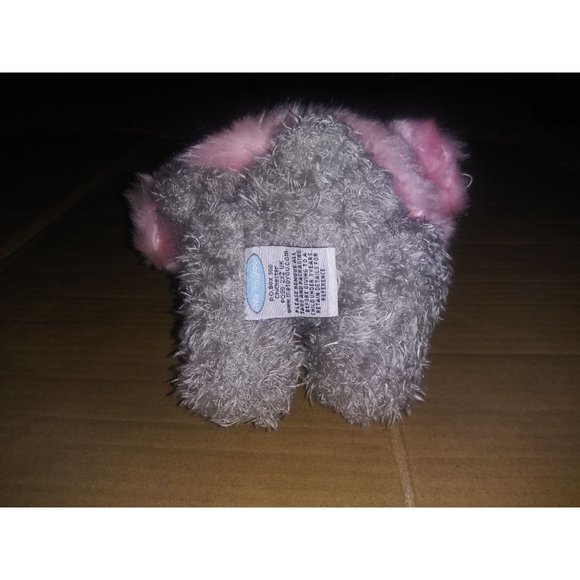 Carte Blanche Me to You Gray Bear Pink Coat Stuffed Animal Snowflake 6 Inch Plus - Picture 5 of 9